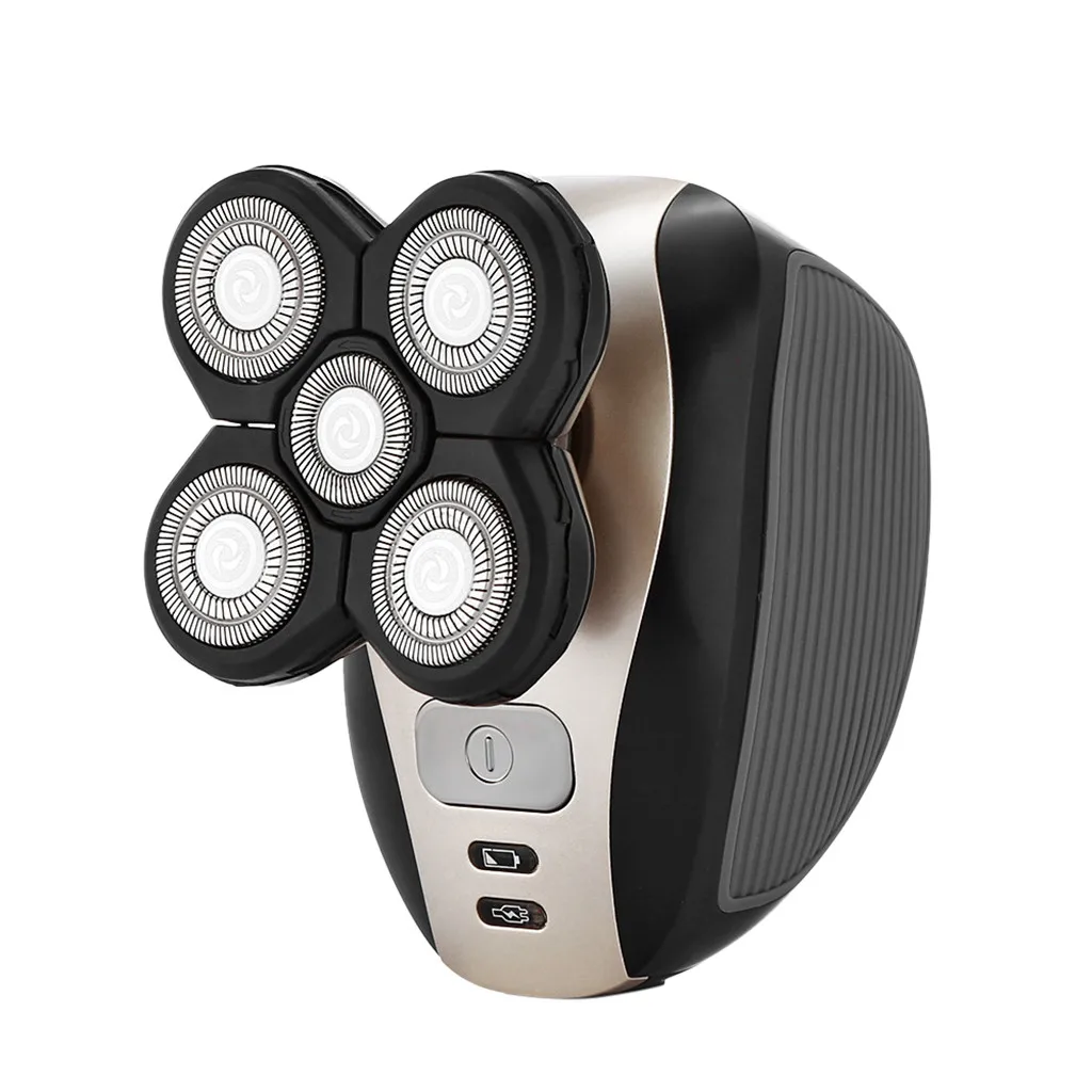 Горячие новые продукты 5 в 1 перезаряжаемая бритва с Лысой головкой Беспроводная