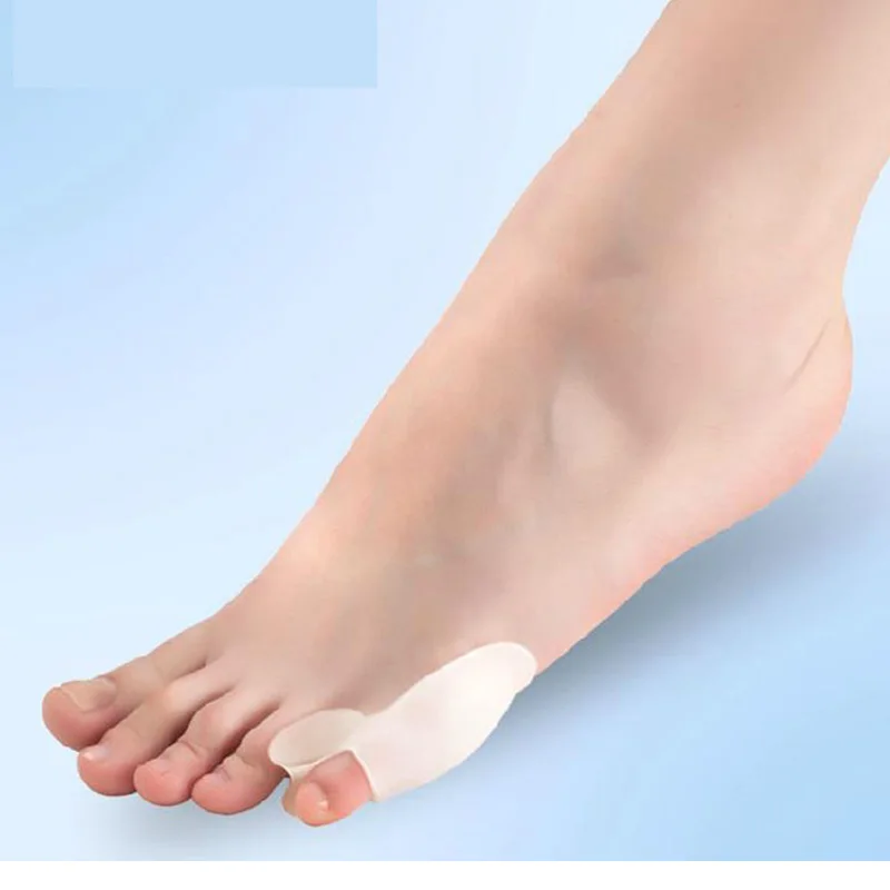 

5Pair Silicone Toe Separator Protetor De Joanet Foot Pedicure Separador De Dedos Hallux Valgus Orthopedic Gel Orthodontic