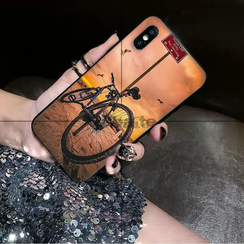 Babaite удивительный горный велосипед MTB дизайн мягкий чехол для телефона Apple iPhone 8 7 6