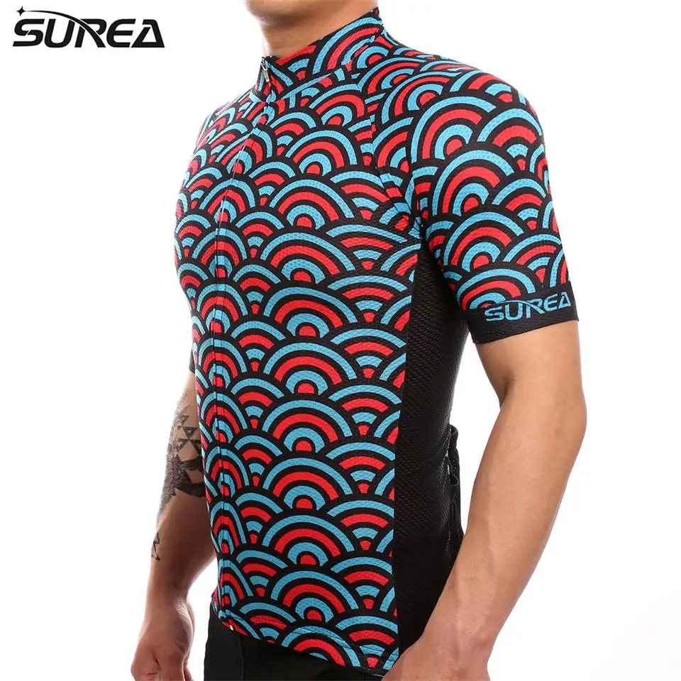 Bicycle Cycling Jersey Short Sleeve Breathable Quick-Dry Mountain MTB Bike Jerseys Men Ciclismo Clothing/ropa ciclismo hombre | Спорт и