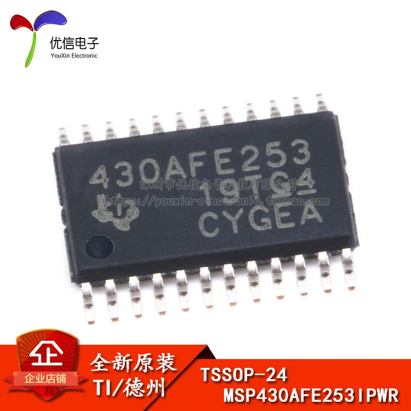 

Бесплатная доставка MSP430AFE253IPWR TSSOP-24 MSP430AFE253