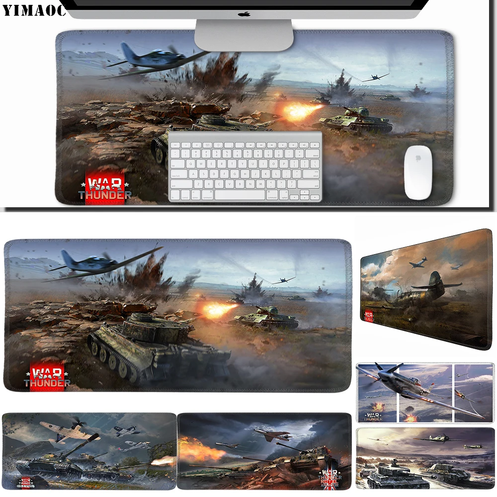 YIMAOC 30*60 см большой коврик для мыши геймер Коврик резиновый игровой Настольный с