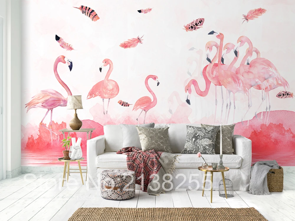 Пользовательские 3d настенные фрески обои для гостиной комнаты домашний Декор