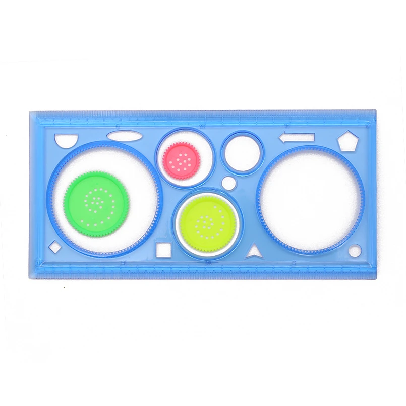 

Painting Multi-function Puzzle Spirograph Geometric Ruler Drafting Tools For Students Drawing Toys Children Learning Art Tool