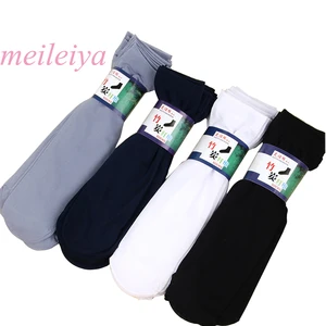 MEILEIYA 10 парупак. высококачественные летние тонкие носки, дышащие и дезодорирующие мужские носки, деловые мужские носки из вискозы