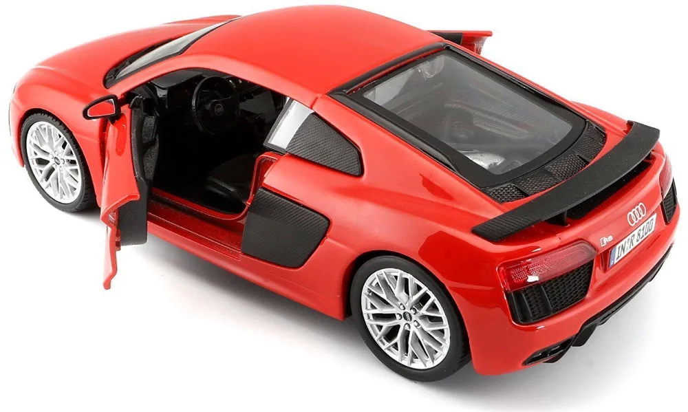 Maisto 1:24 Audi R8 V10 плюс литая под давлением модель гоночный автомобиль Транспортное