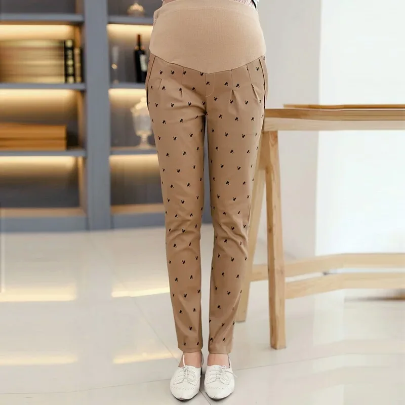 Высокое качество! Брюки для беременных узкие брюки осенне зимняя одежда ухода за