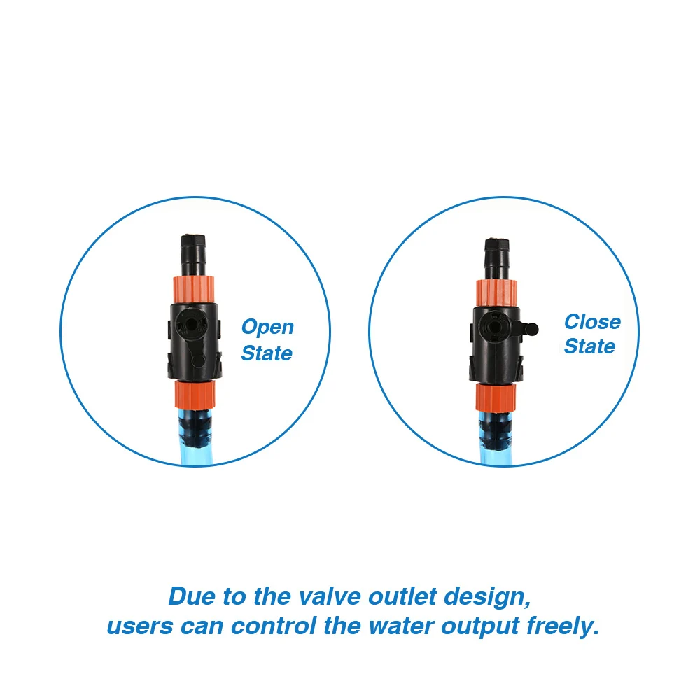 Aquarium Fish Tank Gravel Cleaner Water Changer Washer Siphon Cleaning And Filling Acuarios Tools With Switch | Дом и сад