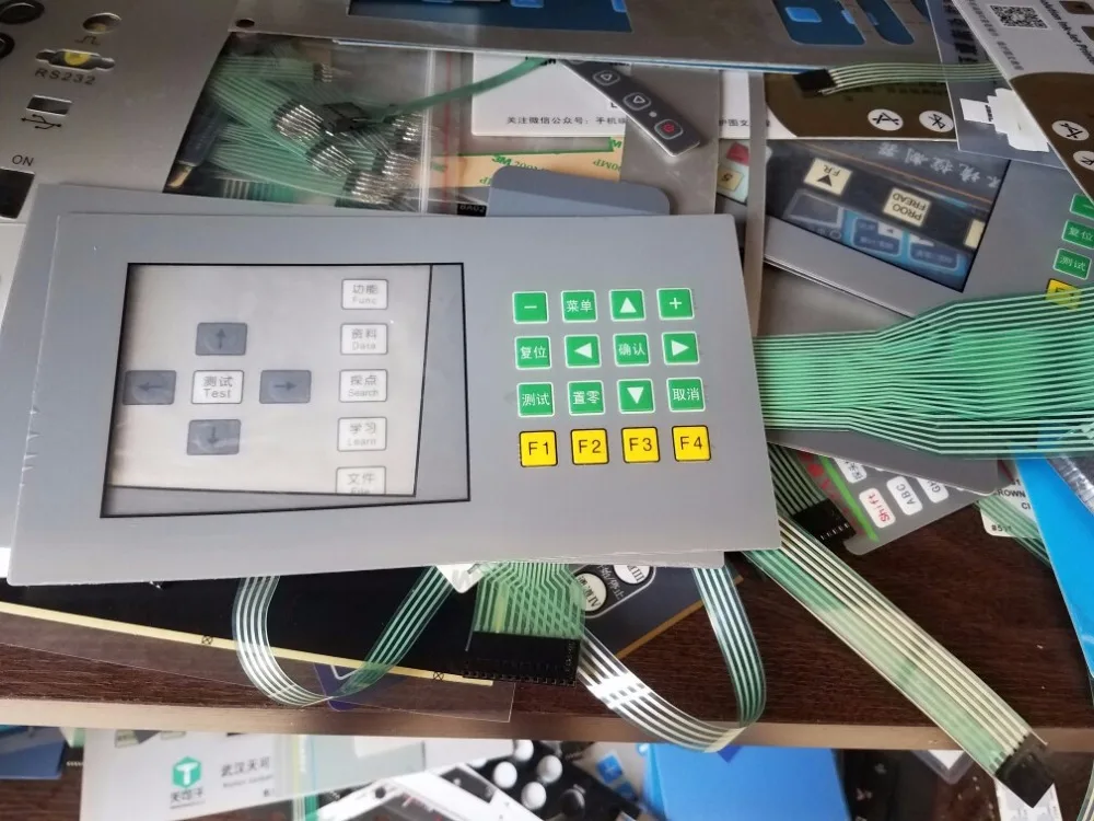 

Free Ship Custom Metal Dome Push Button Membrane Switch With PCB/ Sticker/ Graphic Overlay key Membrane Keyboard Membrane Switch