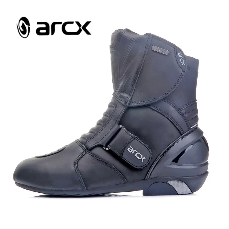 Брендовые мотоциклетные водонепроницаемые ботинки ARCX из натуральной кожи