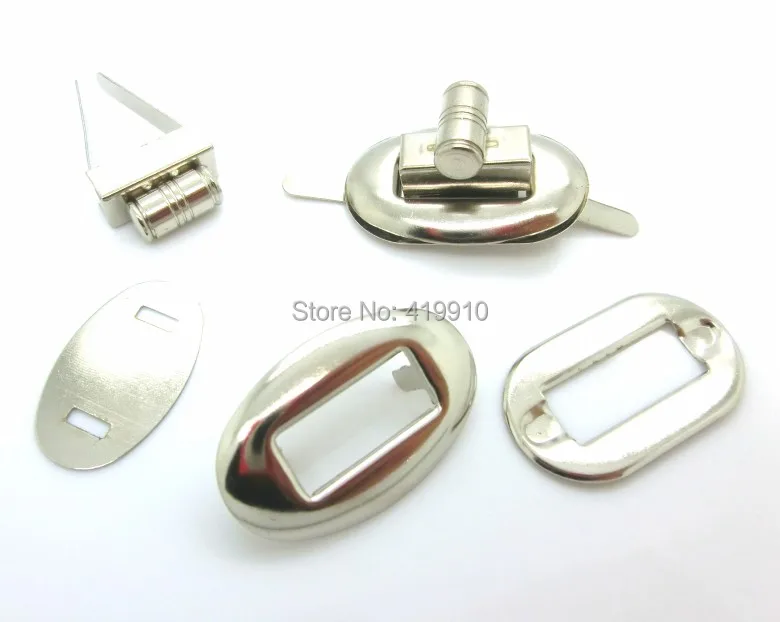 

Free Shipping-10 Sets Silver Tone Handbag Bag Accessories Purse Twist Turn Lock 28x37mm 32x17mm 26x16mm 32x20mm 32x19mm J2084