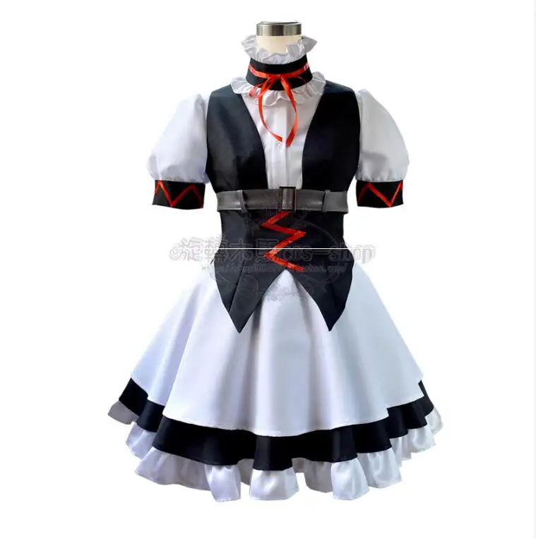 CGCOS Free Ship Cosplay Costume SteinsGate Makise Kurisu Feiris Nyannyan Uniform Halloween Christmas Party | Тематическая одежда и
