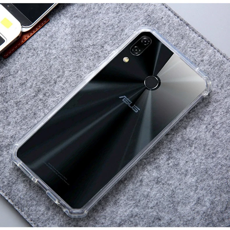 Для Asus ZenFone 5z ZS620KL/Zenfone 5 ZE620KL ASUS_X00QD Кристальный Гибридный Бампер прозрачный жесткий акриловый чехол-накладка для телефона