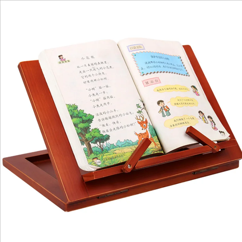 Деревянная подставка для чтения Книжная книг ноутбука планшета держатель плиты