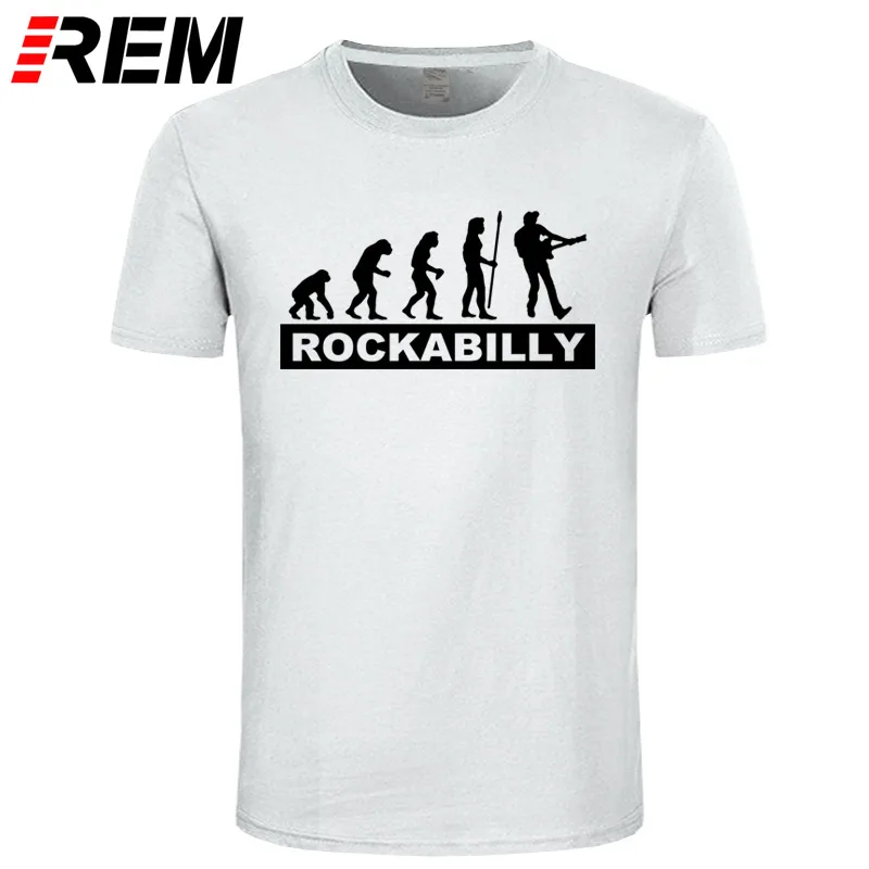 Мужская футболка REM с музыкальной гитарой Elvis Presley уличная мода|tee shirt|t-shirt musict-shirt men