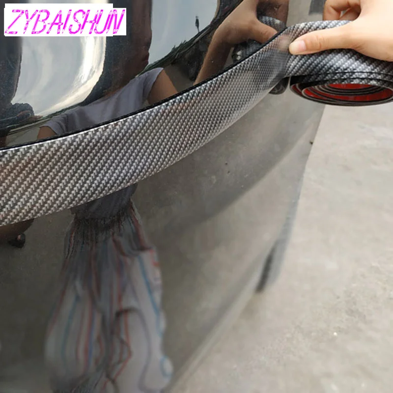 Наклейки 5D из углеродного волокна резиновая защита на подоконник товары для Honda