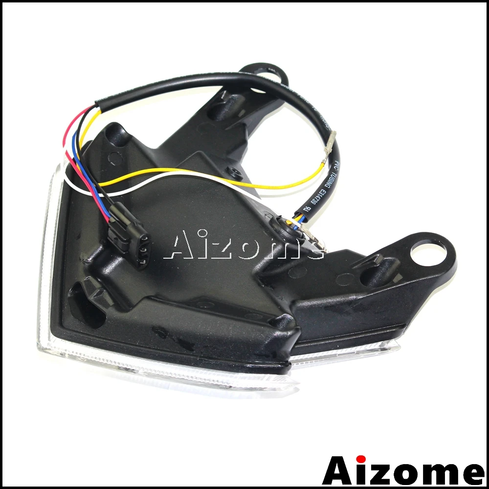 Прозрачный мотоциклетный светодиодный задний светильник Tai интегрированный