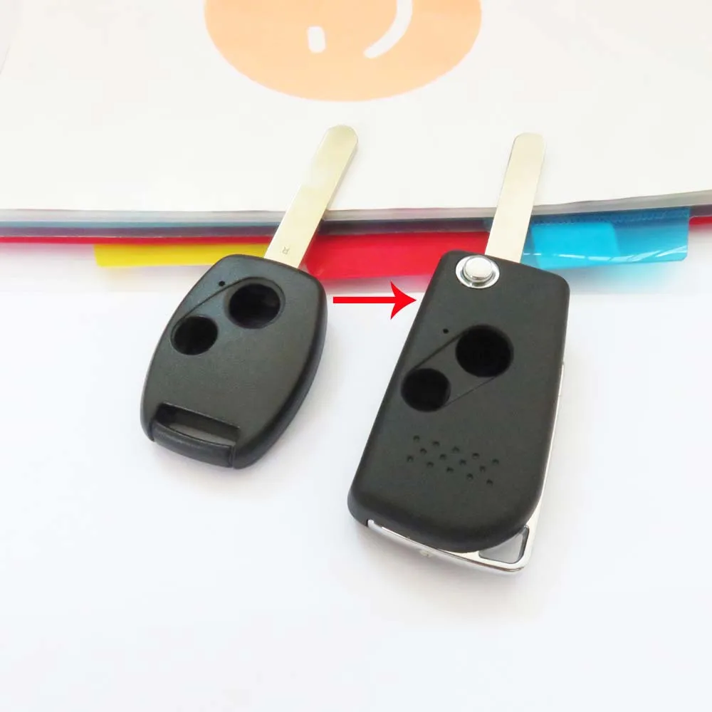 20 шт. Автомобильный ключ новый модифицированный флип чехол для Honda 7/8 seven/eight generation