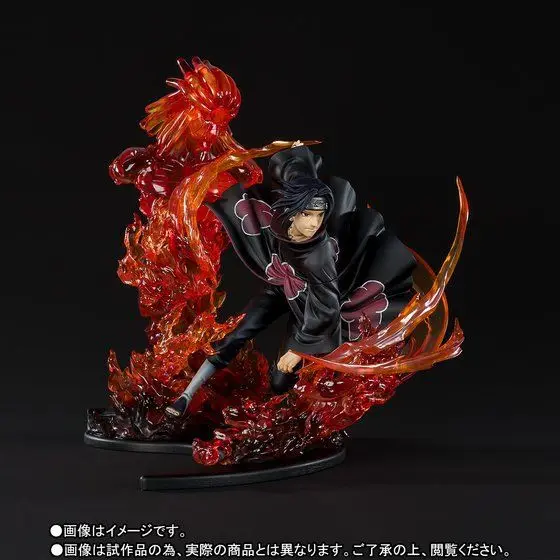 23 см аниме Наруто ПВХ фигурка Zero Uchiha Itachi Fire Sasuke Susanoo Relation коллекция модельных