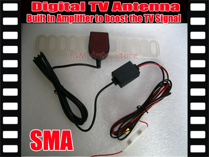 Цифровая ТВ Активная антенна Мобильная Автомобильная цифровая DVB T ISDB с