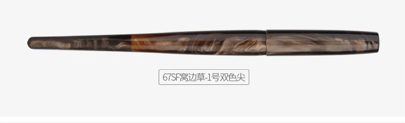 Коллекция! Penbbs 267 вакуумная заправочная авторучка прозрачный пластик биколор наконечник демпфирующая ручка