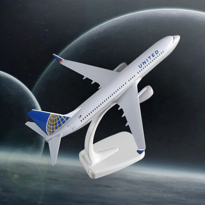 20 см B737 Соединенные Airlplane модель металлического самолета Америки Казахстан Boeing 737