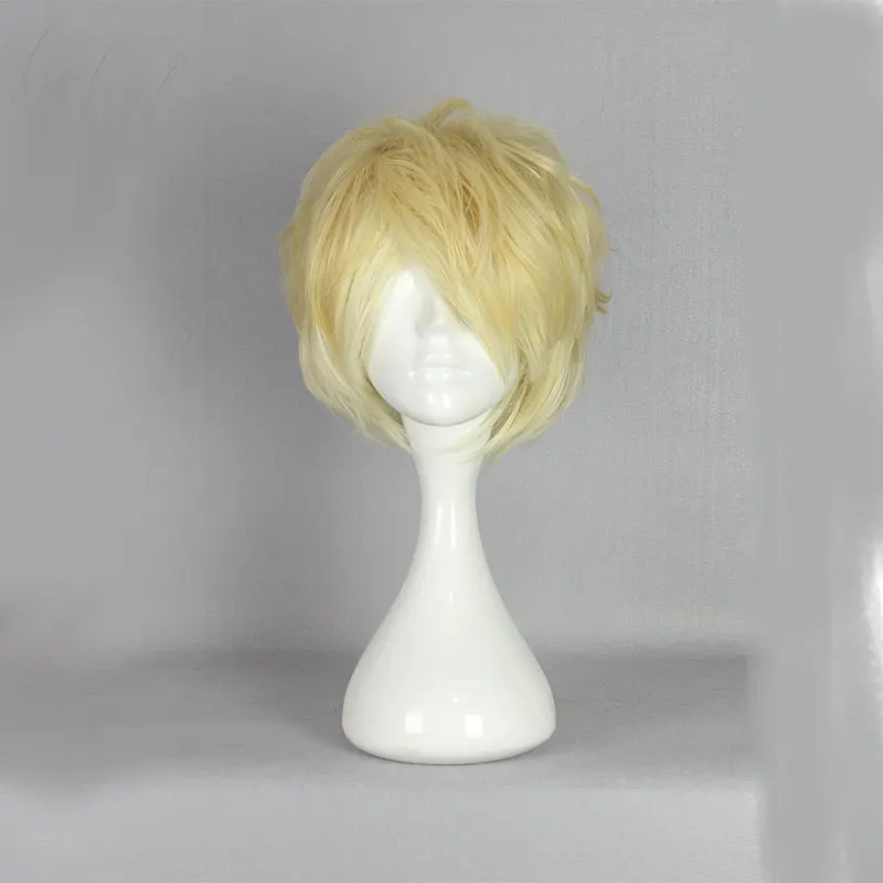 Anime Diabolik Lovers Cosplay Wig Sakamaki Shu Wigs Heat Resistant Synthetic Halloween Carnival Party Unisex | Тематическая одежда