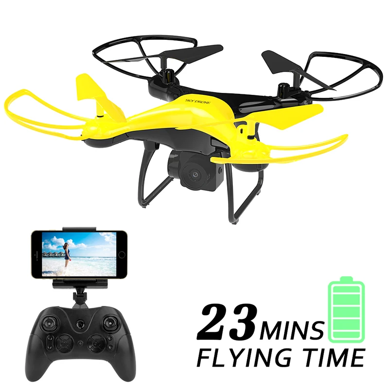 Радиоуправляемый Дрон с камерой HD 2.0MP FPV WiFi передача высоты Квадрокоптер