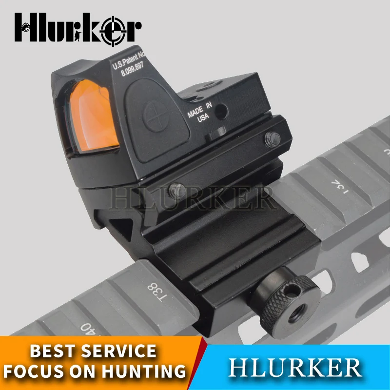 Hlurker охотничьи прицелы Glock 17 RMR Reflex регулируемые ружья микро красная точка