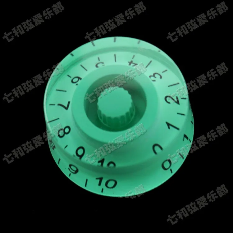 Зеленые Аксессуары для гитары запчасти крышка электрической потенциометра