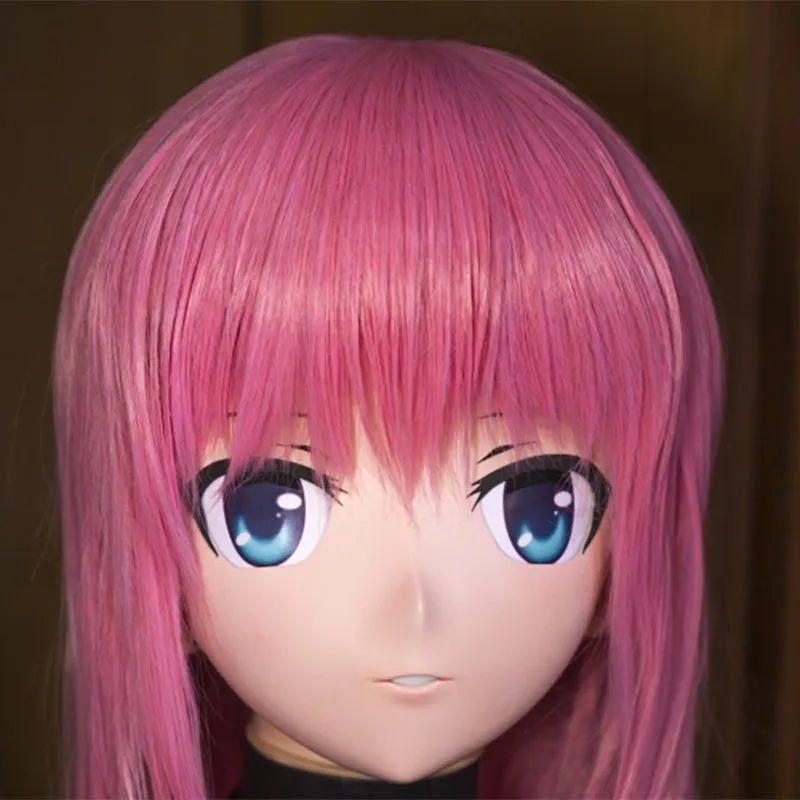 Высокое качество ручной работы женский letax полное лицо аниме маска косплей