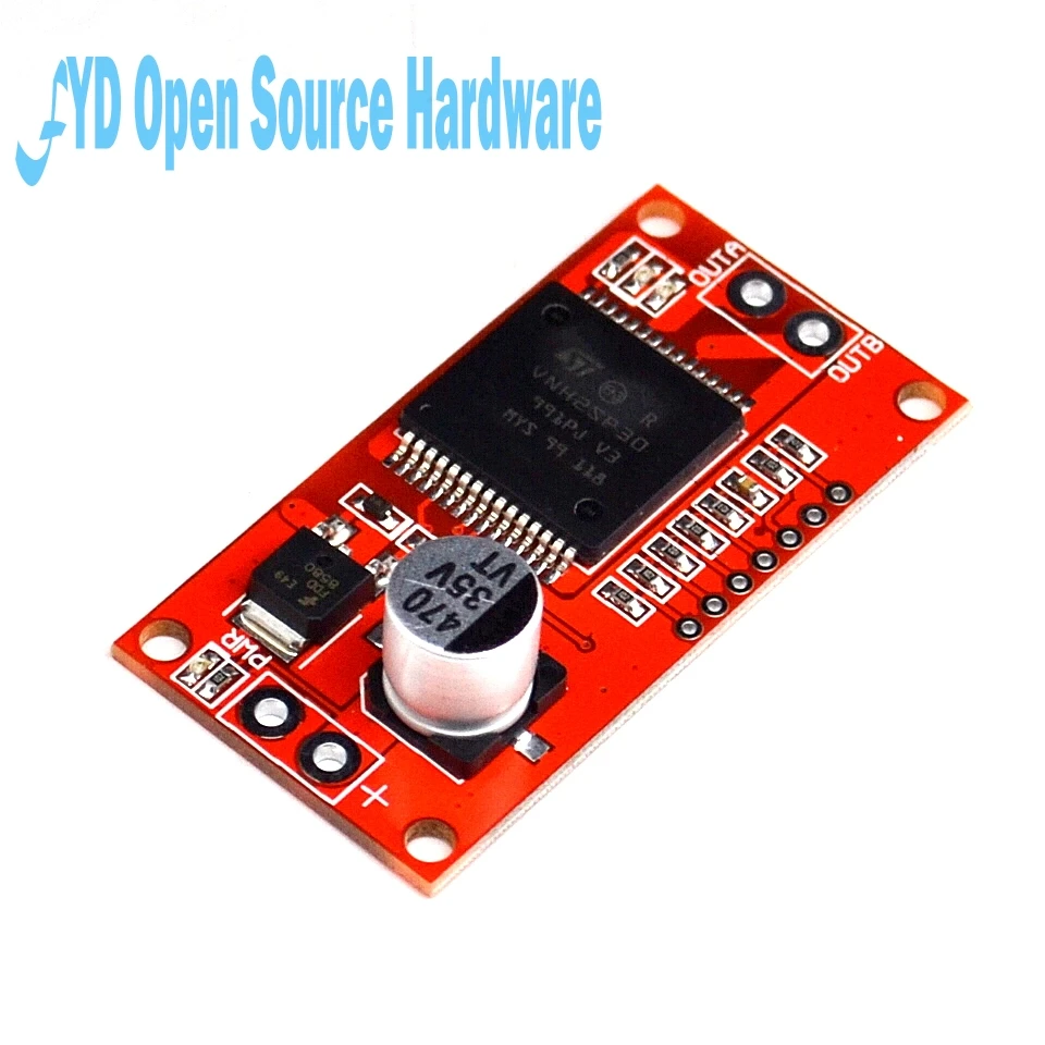 1 шт. 30A мини VNH2SP30 Драйвер шагового двигателя Monster Moto Shield модуль для arduino|mini mini|motor