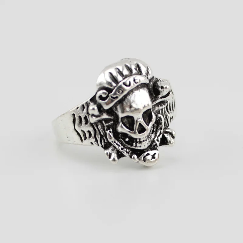 20 шт. новая модная уникальный дизайн кольцо в стиле панк черепа кольца для мужчин
