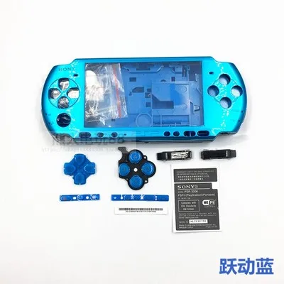 Для psp 3000 psp 3000 Замена игровой консоли полный корпус чехол с кнопками комплект