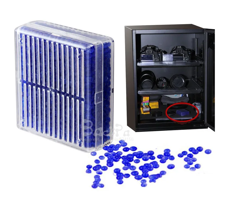 1 шт. многоразовый Силикагель Осушитель влагопоглощающая коробка для объектива