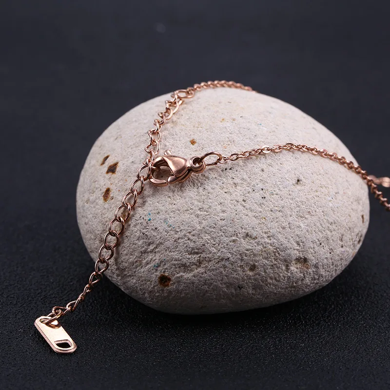 Ожерелье с подвеской из титановой нержавеющей стали очаровательное прочное