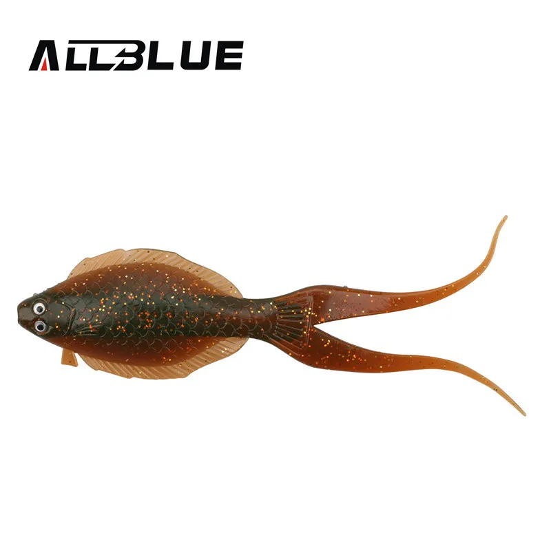 ALLBLUE новая Мягкая приманка 3 шт./лот 12 см/8 г для рыбной ловли с плоской рыбой мягкая