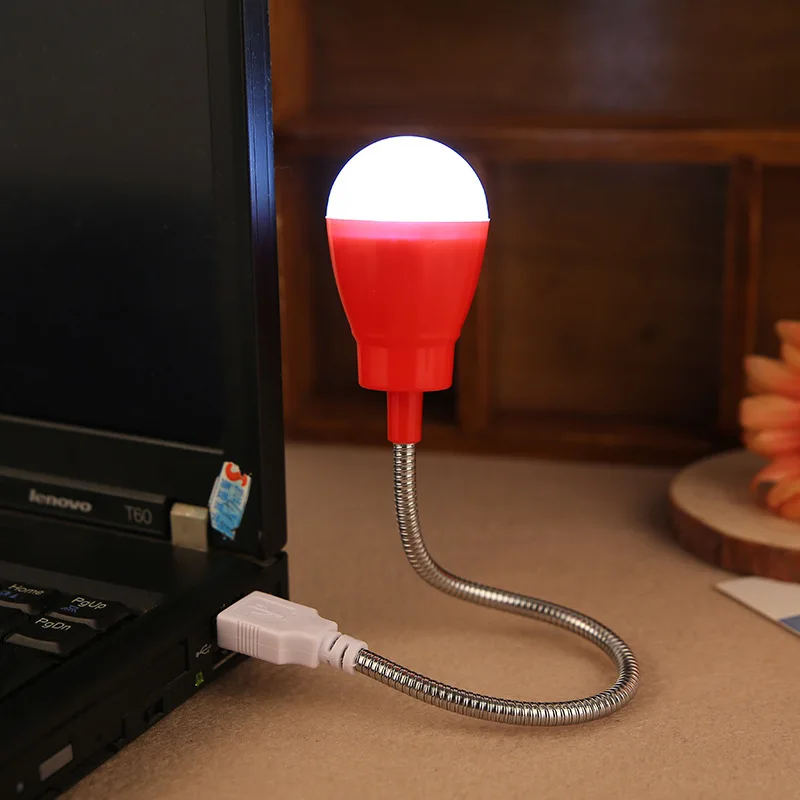 YIYANG цветная ПВХ 5 в Вт лампочка USB светильник портативный светодиодный