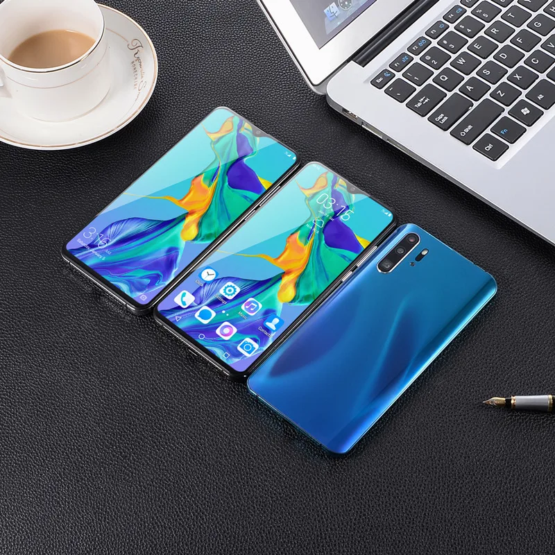 Original P30 Pro Mobile Phone 4GB RAM 64GB ROM 6.3INCH 13MP 4800mAh MTK6580 Face Recognition Unlocked Smartphones Android OS