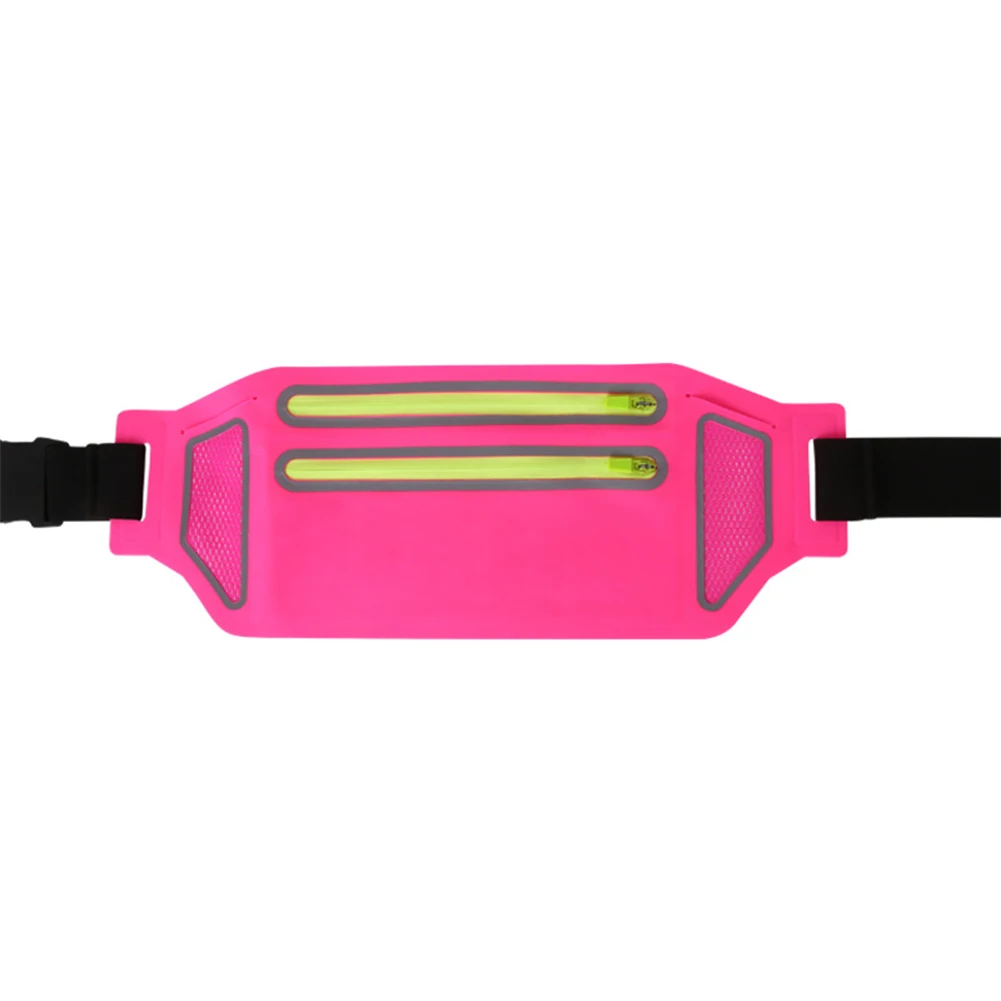 Running Belt Lightweight Breathable Multifunctional Large Capacity Accessories Double Zipper Waist Bag Outdoor Elastic Storage | Спорт и