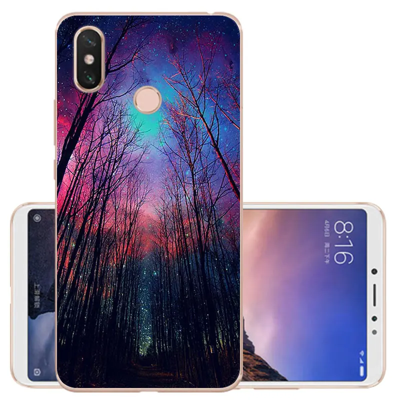 Чехол для Xiaomi mi Max 3, чехол для mi Max3, мягкий силиконовый чехол с рисунком, 6,9 дюймов, чехол для задней панели телефона, чехол для Xiaomi mi Max 3, чехол