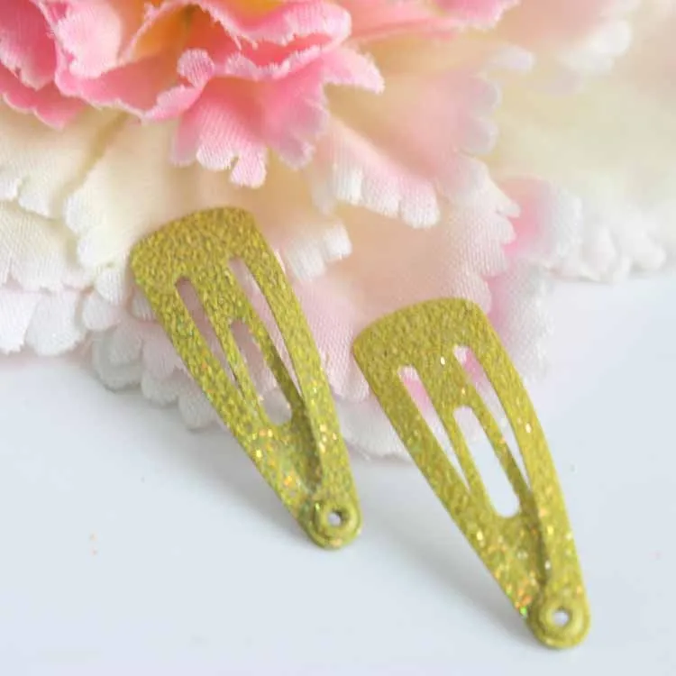 12pcs/lot children glitter hairpins headwear girls small Hair Snap Clip Kids multicolor Shining bobby pin hair Accessories