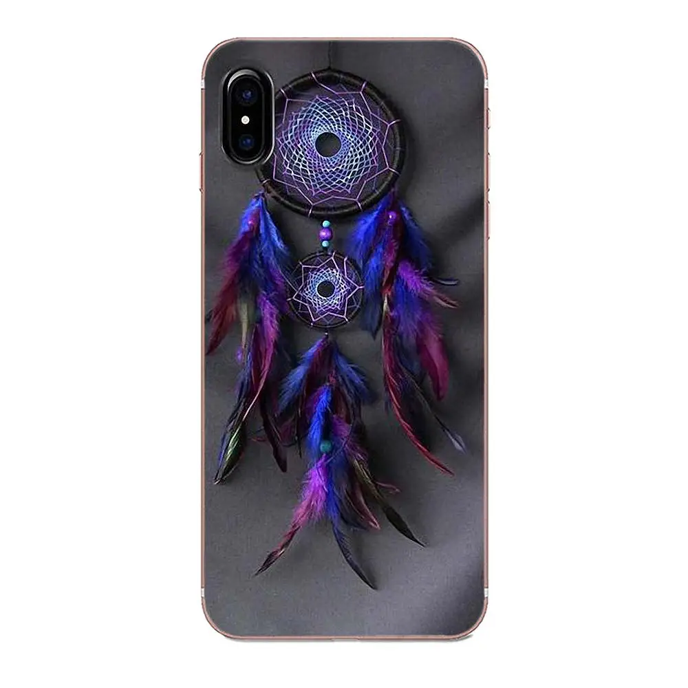 Мягкий чехол Ловец снов для Apple iPhone 4 4S 5 5C 5S SE 6 6S 7 8 Plus X XS Max XR | Мобильные телефоны и