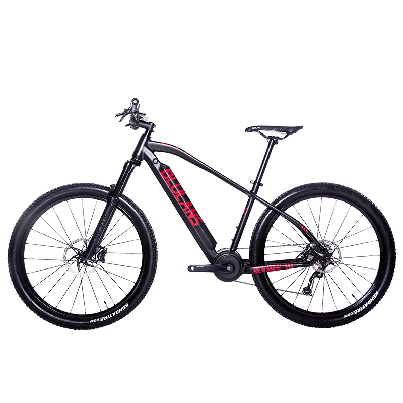 Электрический горный велосипед ebike 27 5 дюймов средней длины для путешествий