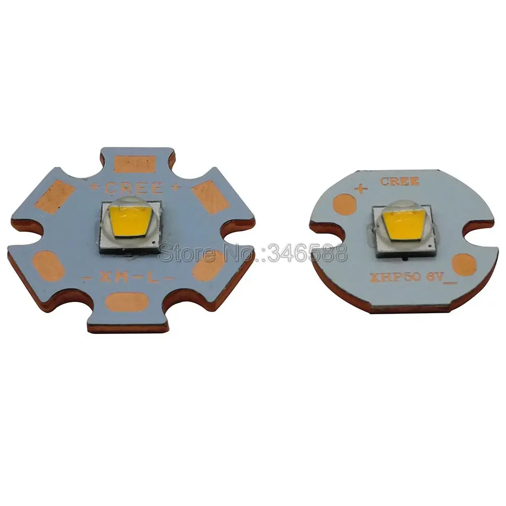 2x CREE XML2 XM L2 10 Вт теплый белый нейтральный холодный 450 нм светодиодный эмиттер