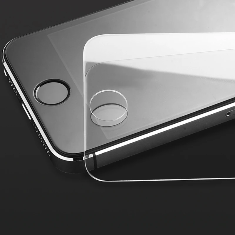 Закаленное защитное стекло 9H с полным покрытием для iPhone 5 5S SE 5C Защитная пленка