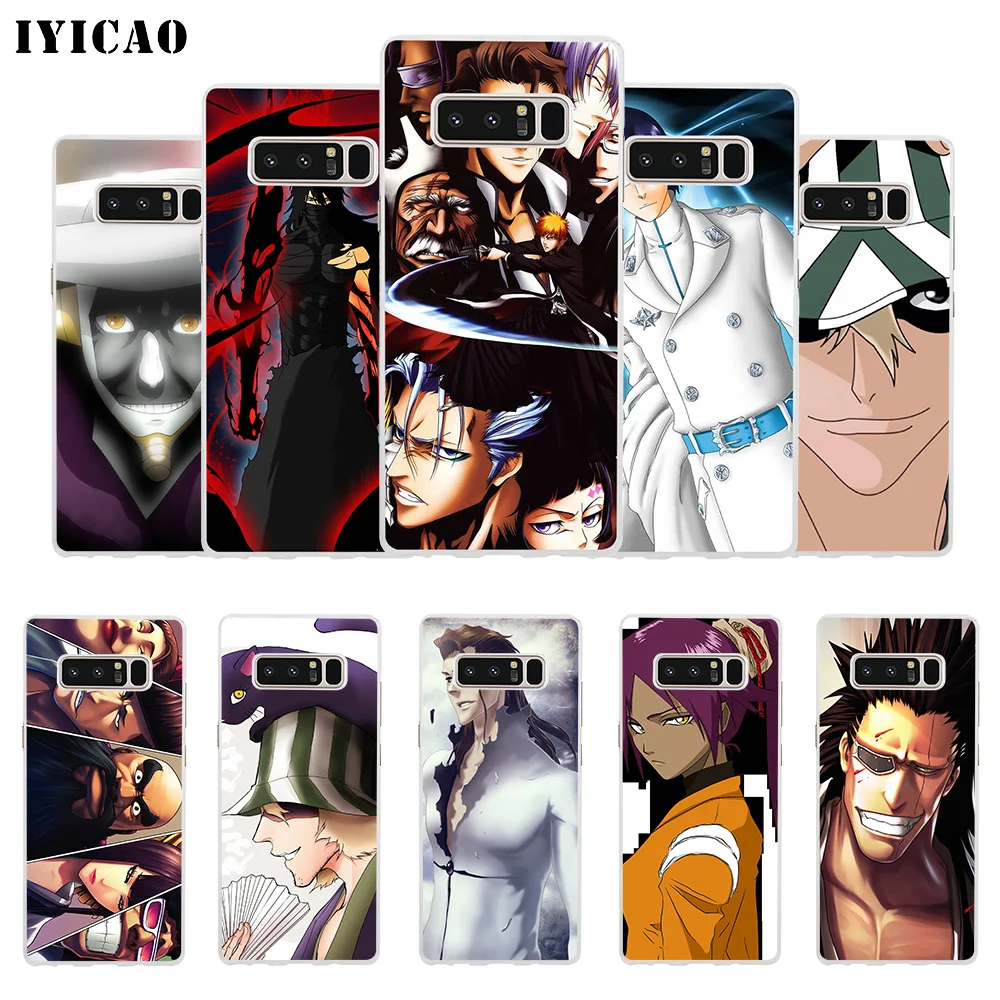 Мягкий силиконовый чехол для телефона IYICAO Bleach с мультяшными персонажами Samsung A5 A6