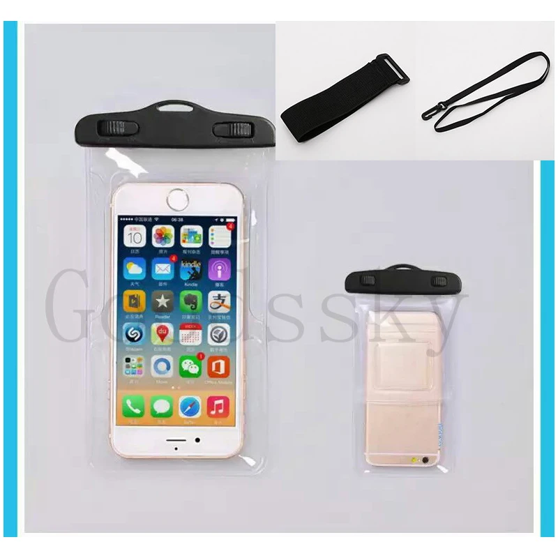 Водонепроницаемый чехол для iPhone X 6 S 7 8 Plus подводный Samsung Galaxy S8 S9 S6 S7 edge Note 4 5 J3 J5 J7 A5