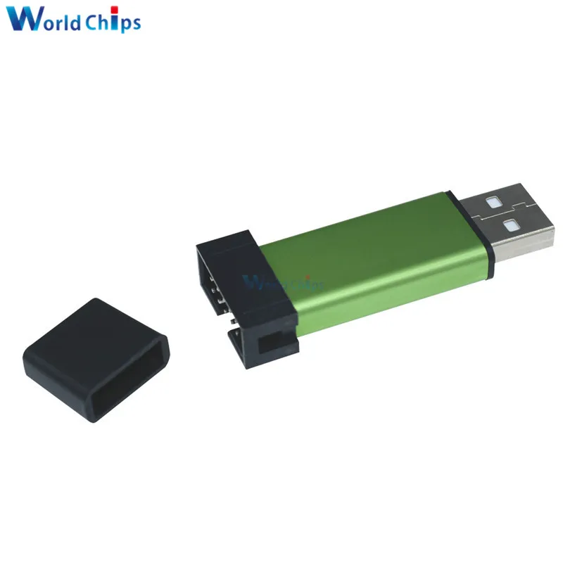 Diymore 1 шт. ST LINK Stlink ST-Link V2 Mini STM8 STM32 симулятор скачать программист Программирование с крышкой DuPont кабель