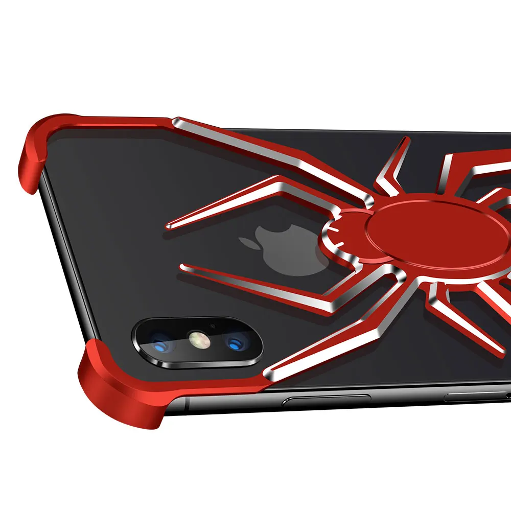 Чехол Ascromy для iPhone XS Max роскошный противоударный Блестящий металлический бампер